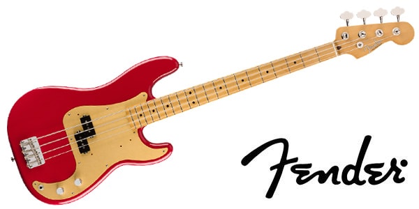 送料無料　Vintera　FENDER　'50s　Bass　Red　フェンダー　サウンドハウス　Precision　Dakota