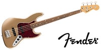 FENDER Vintera ‘60s Jazz Bass Firemist Gold