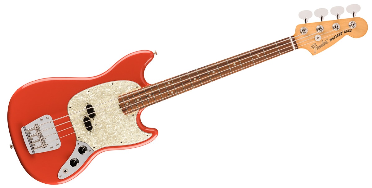 FENDER/Vintera 60s Mustang Bass Fiesta Red