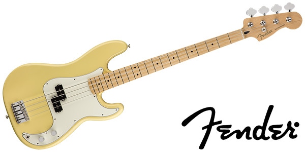 Player Precision Bass, Maple, Buttercream