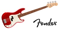 FENDER / Player Precision Bass Pau Ferro FB Candy Apple Red