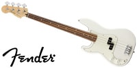 FENDER Player Precision Bass‚ Left‚ Pau Ferro‚ Polar White