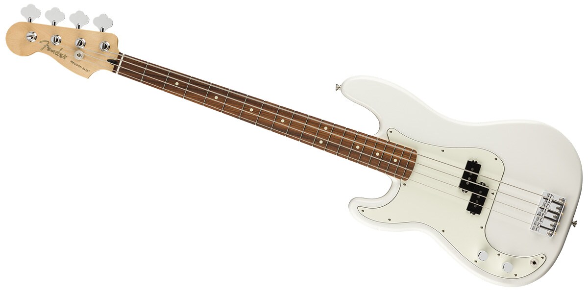 FENDER/Player Precision Bass Left-Handed Polar White