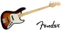 FENDER Player Jazz Bass Maple 3-Color Sunburst