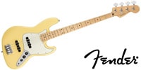 FENDER Player Jazz Bass Maple Buttercream