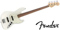 FENDER Player Jazz Bass Fletless Polar White