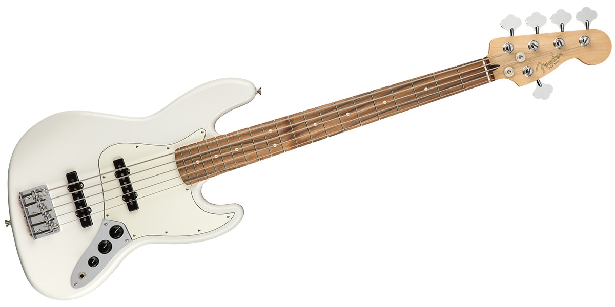 FENDER/Player Jazz Bass V Polar White