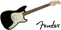 FENDER Duo-Sonic HS Pau Ferro Black