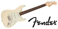 FENDER Albert Hammond Jr. Signature Stratocaster Olympic White