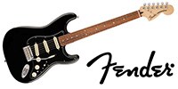 FENDER Deluxe Stratocaster Black