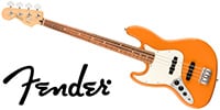 FENDER Player Jazz Bass Left-Handed Capri Orange