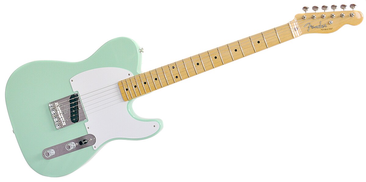 FENDER/70th Anniversary Esquire, Maple Fingerboard Surf Green