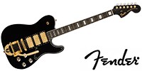 FENDER Parallel Universe Volume II Troublemaker Tele Deluxe Black