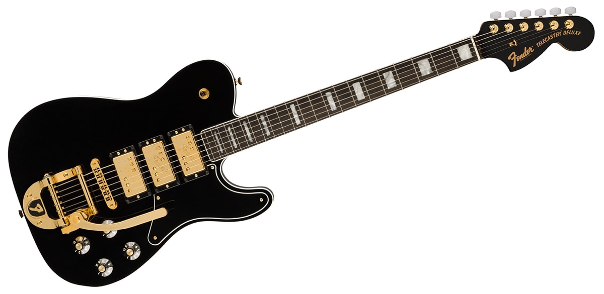 FENDER/Parallel Universe Volume II Troublemaker Tele Deluxe Black