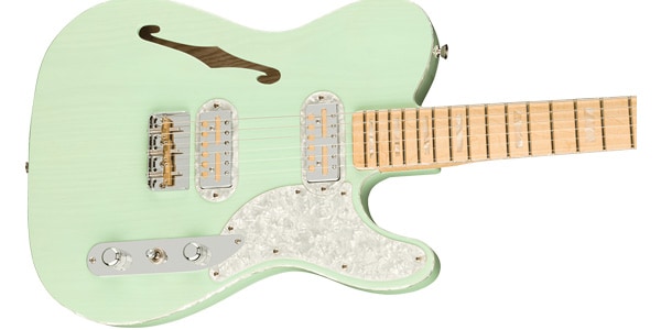 FENDER / Parallel Universe II Tele Magico Transparent Surf Green画像4