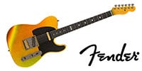 FENDER / 75th Anniv American Ultra II Tele Ebony FB Liquid Gold