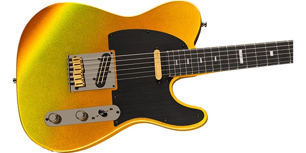 FENDER ( フェンダー ) / 75th Anniv American Ultra II Tele Ebony FB Liquid Gold画像4