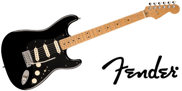 FENDER ( フェンダー )  / Ltd American Ultra II Strat, Roasted Maple FB, Black