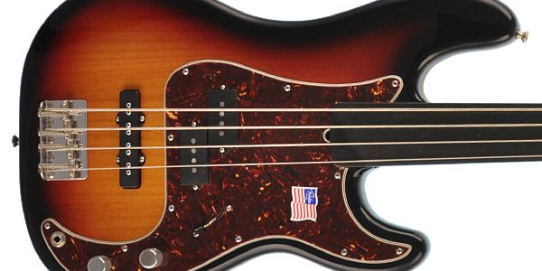 FENDER / Tony Franklin Fretless P Bass 3-Color Sunburst 画像2
