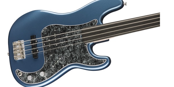 FENDER ( フェンダー )  / Tony Franklin Fretless Precision Bass, Lake Placid Blue画像4