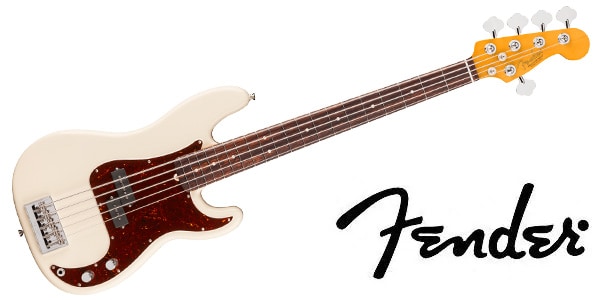 FENDER ( フェンダー ) / American Professional Precision Bass V RW FB Olympic White