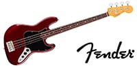 FENDER / American Professional Jazz Bass RW FB Oxblood