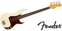 FENDER American Professional II Precision Bass Olympic White