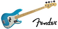 FENDER American Professional II Precision Bass Miami Blue/3