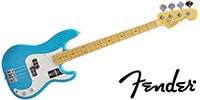 FENDER American Professional II Precision Bass Miami Blue