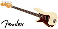 FENDER American Professional II Precision Bass LH Olympic White