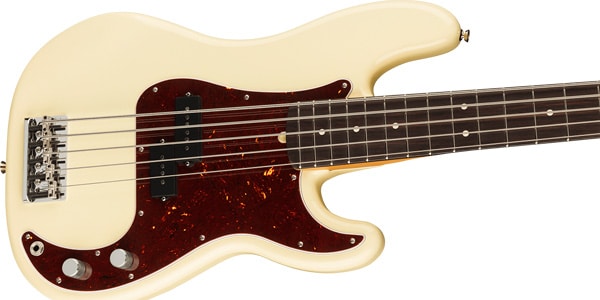 FENDER / American Professional II Precision Bass V Olympic White画像4