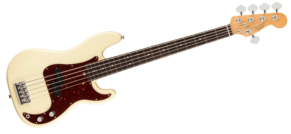 FENDER/American Professional II Precision Bass V Olympic White