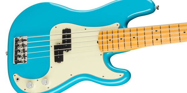 FENDER / American Professional II Precision Bass V Miami Blue画像4