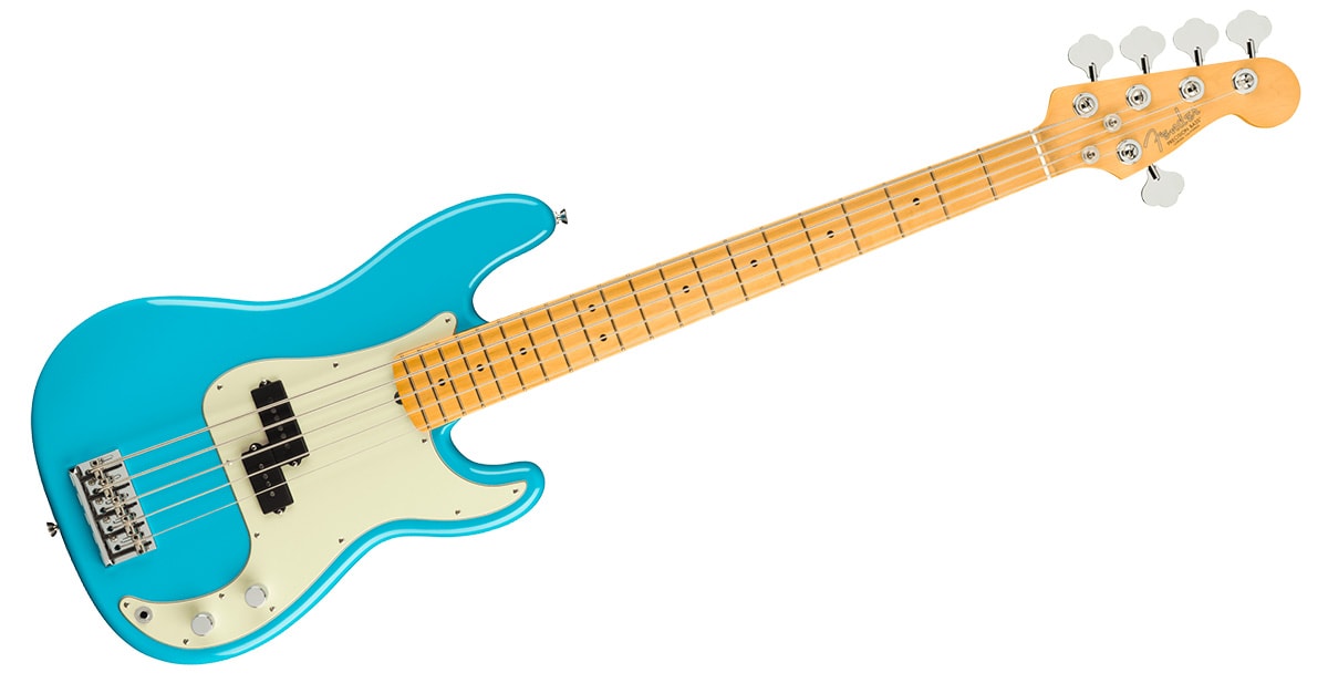 FENDER/American Professional II Precision Bass V Miami Blue