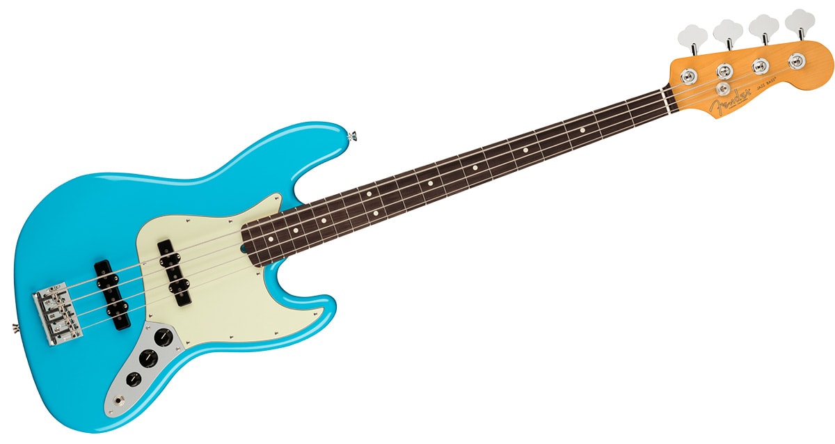 FENDER/American Professional II Jazz Bass Miami Blue