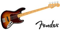 FENDER American Professional II Jazz Bass 3-Color Sunburst