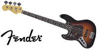 FENDER / American Professional II Jazz Bass LeftHand 3-Color Sunburst