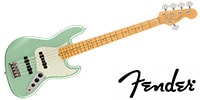 FENDER American Professional II Jazz Bass V Mystic Surf Green