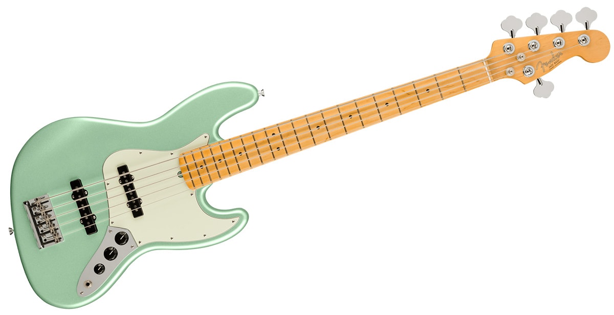 FENDER/American Professional II Jazz Bass V Mystic Surf Green