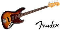 FENDER American Professional II Jazz Bass Fretless 3-Color Sunburst