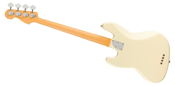 FENDER / American Professional II Jazz Bass Fretless Olympic White画像2