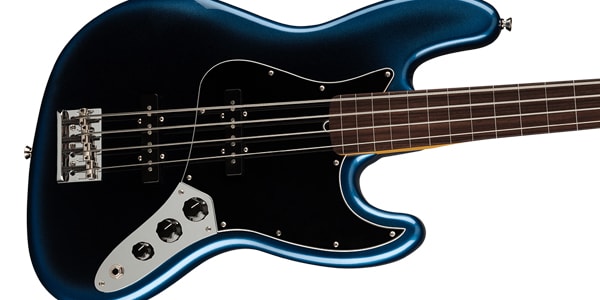 FENDER / American Professional II Jazz Bass Fretless Dark Night画像4