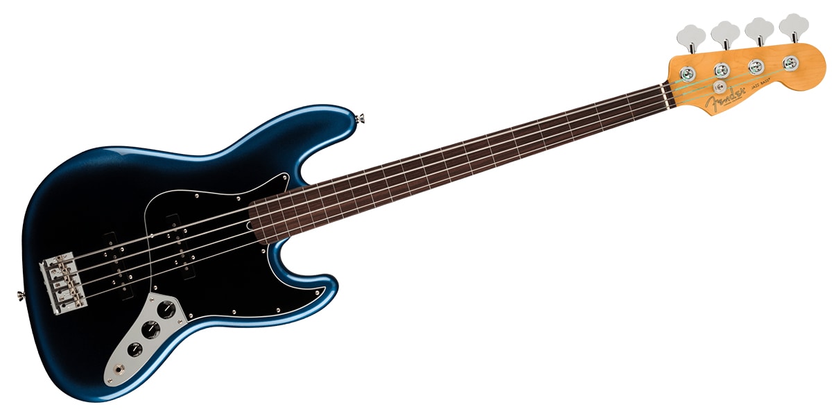 FENDER/American Professional II Jazz Bass Fretless Dark Night