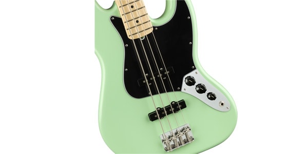 FENDER / American Performer Jazz Bass Satin Surf Green画像3
