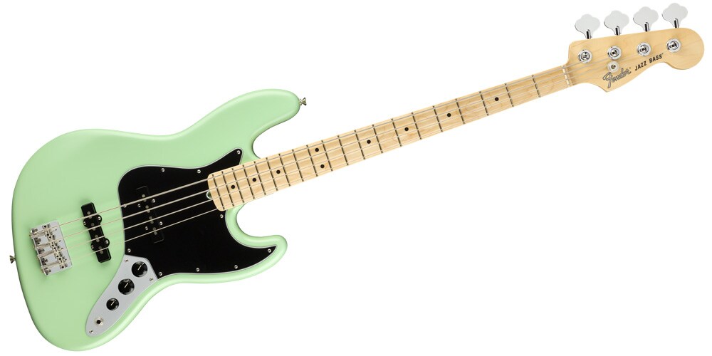 FENDER/American Performer Jazz Bass Satin Surf Green