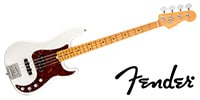 FENDER American Ultra Precision Bass Arctic Pearl