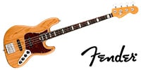 FENDER American Ultra Jazz Bass Aged Natural