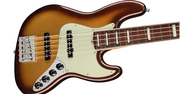 FENDER / American Ultra Jazz Bass V Mocha Burst画像3