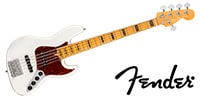 FENDER American Ultra Jazz Bass V Arctic Pearl