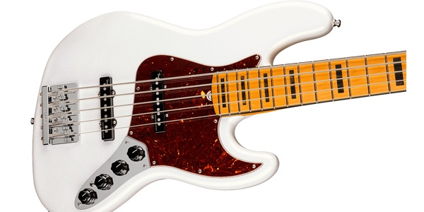 FENDER / American Ultra Jazz Bass V Arctic Pearl画像3